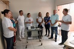 Vereadores participaram de entrega de eletrocardiógrafo no Crab Paulista