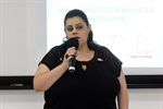 Lumila Giroli Camargo ministrou palestra sobre finanças pessoais nesta terça-feira