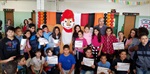 Coronel Adriana participou da entrega do certificado de conclusão do Proerd aos 135 alunos do 5° ano da Escola Estadual Prof° Mirandolina de Almeida Canto do Proerd de 135 alunos. 