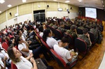 Palestra da Semana Municipal Sobre Àlcool e Outras Drogas aconteceu na tarde desta terça-feira (26)