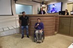 Sérgio Fonseca foi homenageado durante a 45ª reunião ordinária