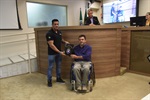 Sérgio Fonseca foi homenageado durante a 45ª reunião ordinária