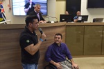 Sérgio Fonseca foi homenageado durante a 45ª reunião ordinária