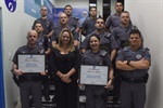 Coronel Adriana homenageou policiais militares com moções de aplausos