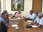 Gilmar Rotta acompanhado pelo presidente da Coplacana realiza reunião