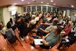 Debate aconteceu na Sala de Tecnologias e Artes do Sesc Piracicaba