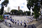 Participantes de caminhada seguiram para a praça José Bonifácio