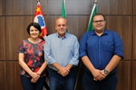 Gilmar Rotta (MDB) recebeu o presidente da Câmara de Itapira