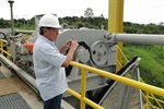 Longatto conferiu a situação da barragem (Foto: Felipe Ferreira/Prefeitura de Piracicaba)