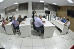 Reunião aconteceu no 2º andar do Prédio Anexo da Câmara de Vereadores de Piracicaba