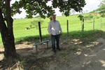 Tozão esteve na estrada Senhora Antônia Lídia de Almeida Barros