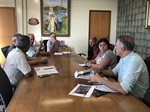 Gilmar Rotta reuniu-se com o prefeito, presidentes de autarquias e moradores da comunidade Pantanal