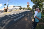 A pedido de Longatto, a Semuttran fará a construção de faixa elevada de pedestres na rua Adelmo Cavagioni, em frente ao supermercado Pague Menos
