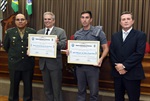 Solenidade foi promovida por Trevisan na noite desta quarta-feira