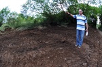 Serviço de máquinas promoveu melhora em estrada de terra