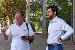 Diretor Bruno Sérgio de Oliveira recebeu o vereador José Longatto 