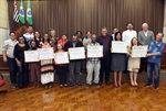 Dez cidadãos do Novo Horizonte são homenageados pela Câmara