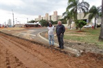 Tozão acompanha os trabalhos da Prefeitura desde o início das obras