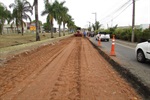 Recapeamento no terminal da Pauliceia