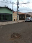 Situação da via pública antes da execução da Semob. 