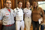 Vereadora prestigiou homenagem ao Comando de Policiamento do Interior