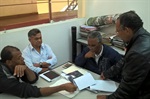 Em 2017, vereador acompanhou moradores em reunião na Emdhap