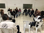 Gilmar Rotta com os moradores do Jardim Nova Iguaçu