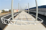 Pedro Kawai também visitou o terminal provisório do Piracicamirim, construído ao lado do atual, na avenida Prof Alberto Vollet Sachs.
