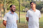 Na tarde desta terça-feira, Pedro Kawai esteve no local para conferir as demandas dos frequentadores