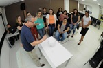 Aula encerrou ciclo de palestras sobre astronomia para professores