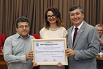Câmara reverencia classe artística, na dança, música e artes plástica
