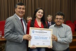 Câmara reverencia classe artística, na dança, música e artes plástica