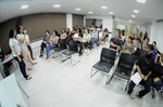 Aula ocorreu na sala de aula da Escola do Legislativo