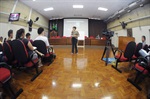 Primeira aula do curso de Iniciação Política atraiu mais de 90 pessoas ao salão nobre da Câmara