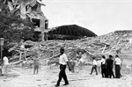 Imagens dos escombros, em 1964