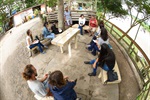 Bate-papo reuniu moradores do Tanquã, a vereadora Nancy Thame e estudantes da Esalq-USP