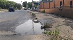 Foto mostra como estava o local