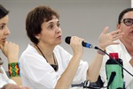 A promotora Maria Cristina falou sobre o trabalho de conscientização dos agressores