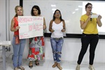 A palestra ocorreu na sala de aula da Escola do Legislativo