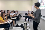 Nancy Thame participou da Semana de Valorização da Mulher, promovida pelo Instituto Formar