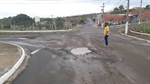 Pedro Kawai esteve no local para conferir o problema que havia