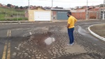 Pedro Kawai esteve no local para conferir o problema que havia