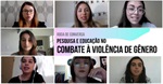 Debate foi mediado pela advogada Aline Meme Gallo e pela jornalista Thaís Passos da Cruz e contou, ainda, com a presença das jornalistas Beatrís Cortellazzi, Gabriela Melo, Mariana Requena e Rosa Cardoso e da advogada Sarah Stievano Consolini.