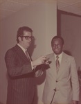 Adilson Benedicto Maluf e Antonio Messias Galdino, em 1º de agosto de 1975