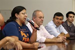 Letícia Françoso, do Conselho Estadual, está na programação