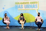 Parlamento Aberto nas Urnas - Fala Jovem. Apresentado por Ricardo Vasques