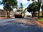 Via recebeu melhorias na manhã de terça-feira (16)