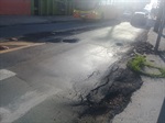 Trecho da rua Corcovado, próximo à residência de número 31, em Santa Teresinha