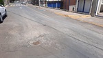Pintura de faixa de garagem no Jaraguá