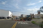Foi realizada a manutenção na rua Eduardo Palmieri